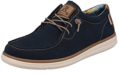 Rieker Slipper - Navy Leder 44 EU