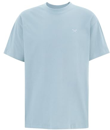 IRIEDAILY Mini Flag Relaxed Tee, Sky Blue, XL