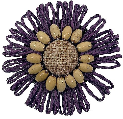 Expo International Bast, Sonnenblumen-Aufnäher/Applikationen, lila