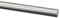 Stab/Rundstahl Ø 12 mm geschliffen, Länge 500 mm Edelstahl V2A Rundmaterial Rundstab Rundprofil VA Geländer Treppen Balkongeländer Grill Grillrost 1 Stück