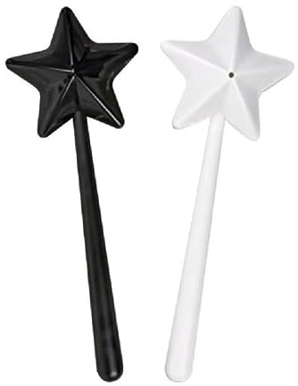 Shakers Creative Long Hand Varitas mágicas de plástico en forma de recipiente de condimentos para el hogar Caja de condimentos y coctelera