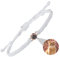 OTXIXTO Personalisierte 925 Sterling Silber Foto Projektion Verstellbar Geflochtenes Seil Armband Bild Innen mit 100 Love Sprachen Charme Schmuck Erinnerung Geschenk für Frauen Mutter Freundin - A2