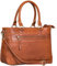 STILORD 'Frauke' Organisierte Leder Handtasche Damen Umhängetasche Vintage Schultertasche Shopper Messenger Tasche Ledertasche Bürotasche Henkeltasche Echtleder, Farbe:texas - braun