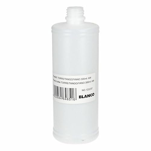 LUTH Premium Profi Parts Botella de plástico 300 ml compatible con Blanco 122237 para dispensador de detergente o fregadero de cocina
