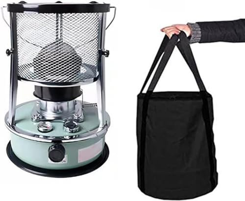 RUTAVM Raumheizungen Mobiler Campingkocher, Kerosin-Raumheizung, Konvektions-Strahlungsbrenner, Outdoor, Jagd, Rucksackreisen, Überleben, Notfallöfen, 4,5 l