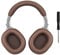 SOULWIT Ear Pads Cushions + Headband + Silicone Earpads Cover Protector, Replacement Kit for ATH M50, M50X, M50XWH, M50XBT, M50XBT2, M50S/LE Headphones, Replacement Repair Part (Coffee)