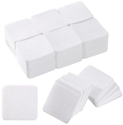 630 Pcs Lint Free Wipes for Nails, Nail Polish Remover Pads, Removal Soft Pads for Manicure and Pedicure, Gel Polish Absorbent Remover Wipes, Cleaning Remover Wipes for Nail, Eyelash, Lip, Manicure
