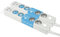Garza -Pack 2 Steckdosenleiste Design Grau mit Schalter, 5 Steckdosen + 2 USBs, Kabel 1,4 m, Flachstecker, Kindersicherung