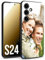CUSTOMIZZA - Custodia cover nera morbida in tpu compatibile per Samsung S24 personalizzata con foto immagine scritta a piacere