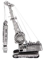 Metal Zone Lochkran, 3D-Puzzle, Metall, Modellbau, Baumaschinen, 3D-Puzzle, Fahrzeuge aus Metall, 3D-Puzzle für Erwachsene, 9,1 x 5,4 x 2,9 cm
