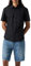 Levi's Men's Shortsleeve Battery Housemark Slim Shirt, Jet Black, XXL