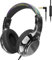 JYPS Wired Headphones Overhead, 85/94dB Volume Limited, Sharing Function, Stereo Sound, 3.5mm Jack for Tablet/iPad, with Built-in Mic, Adjustable Headphones for Kids and Adults (Black)