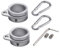 Lecreatekit Fahnenmast für Ring mit verbessertem Anti-Wickel-Design, für 0 75 2,5 cm Stange, Aluminiumlegierung