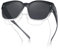 Meeloog Polarisierte Überzieh-Sonnenbrille für Damen Herren, Brillenträger, UV400 Schutz Sonnenbrille, Quadratische Sonnenbrille Fahren DEMST0110 (D1 Grauer Rahmen/Schwarze Linse)