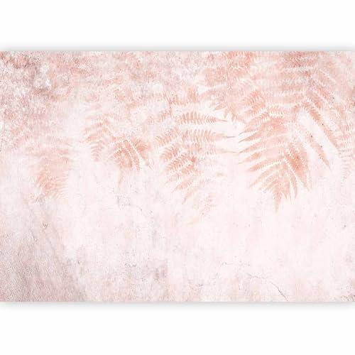 murando - Papier Peint Panoramique Intissé Nature 350x256 cm - Revêtement Mural pour Chambre Salon - Design Unique Moderne Décoration Murale - Beige gris rouge rose - b-A-10299-a-a