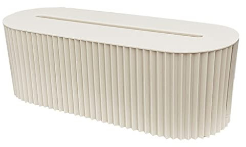Cable Tidy Box Plastic Cable Management Box Large Storage Cable Wire Organiser Box for Home Office Supplies 33 * 13 * 11cm