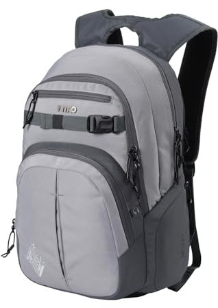 Nitro Chase Rucksack Schulrucksack mit Organizer Schoolbag Daypack mit 17 Zoll Laptopfach