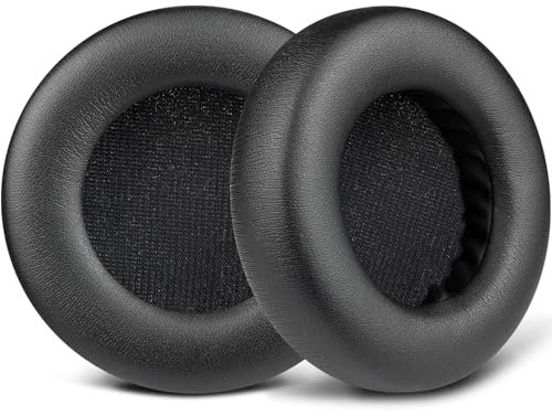 SOULWIT Ersatz Ohrpolster für Beyerdynamic MMX100/MMX150/MMX200 Gaming Headset, Ersatzpolster Polster mit weichem Protein Leder, Hochdichter Schaumstoff