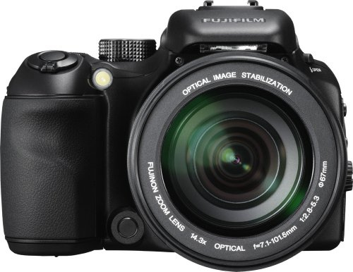 FujiFilm FinePix S100fs Digitalkamera (11 Megapixel, 14-fach opt. Zoom, 2,5 Display, Bildstabilisator) schwarz
