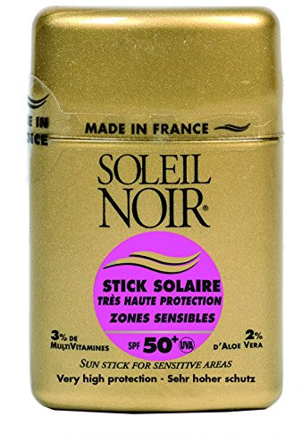 SOLEIL NOIR 58 Stick Solaire Zones Sensibles Ip 50+ Très Haute Protection