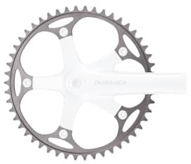 SHIMANO Dura-Ace Track Fc-7710 Kettenblatt, Silver/Black, 1/2x 3/32