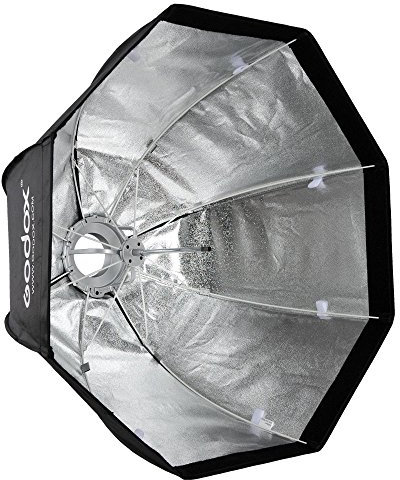 Godox SB-UE 80 cm tragbare achteckige Regenschirm-Softbox mit Bowens-Halterung für Speedlite