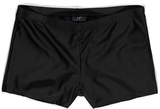 JP 1880 Men's Big & Tall Supportive Short Swim Trunks Black XX-Large 706384 10-XXL