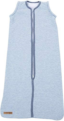 Little Dutch Schlafsack Sommer Sommerschlafsack Baby (Gr. 70 cm) - Blue Melange