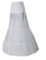 Neu Weiß Meerjungfrau Reifrock Mermaid Unterrock Petticoat Brautkleid Reifrock Fishtail