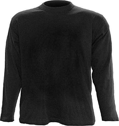 Spiral - Men - Urban Fashion - Longsleeve T-Shirt Black - Small