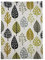 McAlister Textiles Copenhagen Magda | 2er Pack Küchentücher mit Blätter-Muster in Senfgelb | Skandinavischer Stil Deko Geschirrtücher, Küchenhandtücher aus 100% Baumwolle