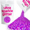 Hemway Ultra Sparkle Glitter - Purple Holographic | Fine Metallic Flakes for Resin & Epoxy Crafts | Supplies for Tumblers, Festival, Hair, Face, Body, Eye & Nail Art Decoration | 100 g