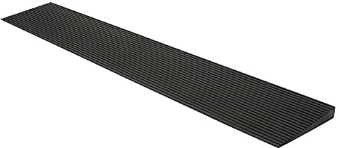 Rampe aus Gummi Auffahrrampe Bordsteinrampe Rollstuhlrampe Auffahrkeil Türschwellenrampe Schwellenrampe Auffahrhilfe Stufenrampe Höhe von 20 mm Kingpower