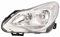 Halogen Scheinwerfer Hauptscheinwerfer Frontscheinwerfer rechts H7 chrom mit Glühlampe für Model Corsa D S07