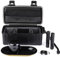 OZCHIN Black Storage Box Resistant Storage Container with Combination Lock Easy Grip Handle ABS Plastic Storage Case Set Great Gift for Men - 24 x 13 x 10 CM