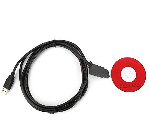 Aramox USB-Cable-Programmierkabel, 2,5 m PVC-Mantel-Programmierkabel für die Logo-Serie