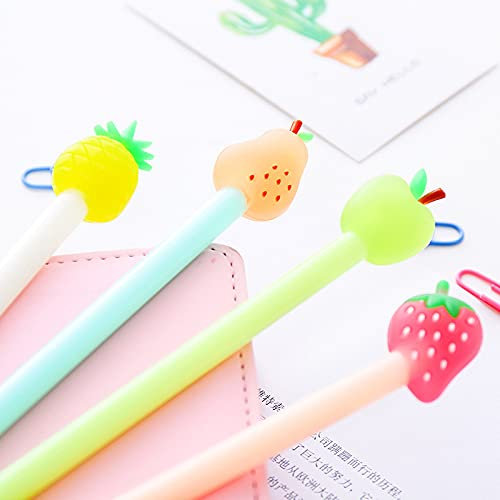 1 Stück Süße Fruchtform Gelstift Kawaii Schreibwaren Stifte Schreibwaren Schulbedarf Bürozubehör Mädchen GeschenkeDauerhaft Nützlich und praktisch Nettes Design Praktisches Design und langlebig