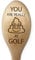 Novelty Golf Loser Trophy: Booby Prize Wooden Spoon with 'You are Really 's**t' at Golf' Engraving - Perfect Funny Gag Gift for Golf Competitions and Tournaments (S**t at Golf)