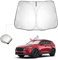 BIBIBO Mazda CX-5 - Cubierta de parabrisas compatible con Mazda cx-5 cx5 / KF 2. 2017-2024, protector solar para parabrisas de coche, plegable, protección contra el calor del coche contra los rayos UV