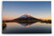 Paul Sinus Wandbild 120x80cm Taranaki Vulkan Neuseeland See Berg Sonnenuntergang