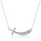 Zülfikar Schwert Anhänger Kette Hz. Ali Alevi Silber 925 Gümüs Zincir + Kılıc Kolye Damen Halskette Sterlingsilber Zirkonia Aleviten Schmuck Geschenkidee Muttertag Freundin Geschenke für Damen Mädchen