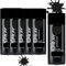 various Pintura Spray Negro Mate de 400 ml Adecuado para las Superficies de Metal, Madera y Plástico Pack de 6 Unidad