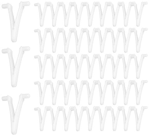 Lambo Clips en V pour piscine - Clip en V pour filet de skimmer - Clip en V pour filet de skimmer - Clips de fixation de piscine pour spa, piscine