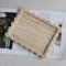 Natural Beige Travertine Scalloped Marble Tray, Luxury Vanity for Bathroom Kitchen Counter, Decorative Tray for Dresser Home Decor, Plate Holder for Tissues, Candles, Towel