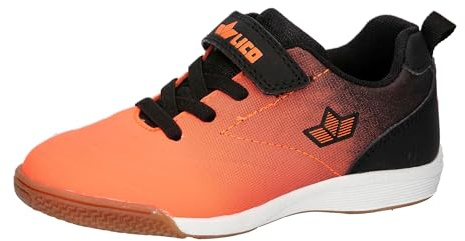 Lico Unisex Kinder Marlin Vs Hallenturnschuhe, Orange Schwarz, 41 EU