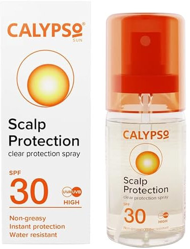 Katsy Style Calypso Scalp Protection Spray SPF30 (Pack of 2) - Protects Hair & Scalp from Sun Damage