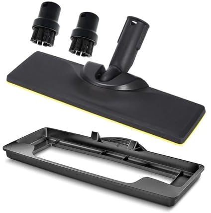 TFUYFGD Brush Head Mop Pad Carpet Glider,Compatible For Karcher EasyFix 2.863-269.0 SC1 SC2 SC3 SC4 SC5 Steam Cleaner Nozzle Nylon Brush Mop Cloth(J)