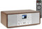 Audizio Avola: DAB+ Radio Internetradio mit CD Player | WLAN Internet Radio, Bluetooth & FM | Hochwertiger Sound | DAB Plus Radio mit CD Player | dab Radio mit cd-Player in Silber Braun