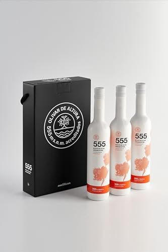 Olio extravergine di oliva raccolta anticipata 500ml. Varietà Picual. formato bottiglia da 3 x 500ml. Olio Extravergine Gourmet. Ideale per uso personale o come regalo.