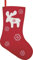 BRUNNEN Stoffbeutel Nikolausstiefel rot